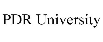 PDR UNIVERSITY