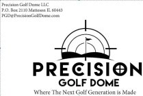 PRECISION GOLF DOME WHERE THE NEXT GOLFGENERATION IS MADE