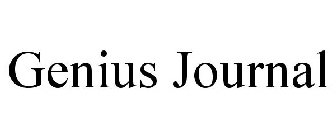 GENIUS JOURNAL