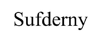 SUFDERNY