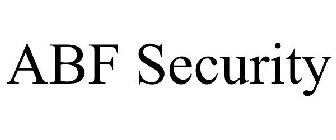 ABF SECURITY