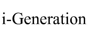 I-GENERATION