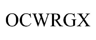 OCWRGX