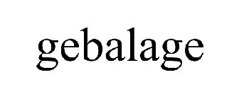 GEBALAGE