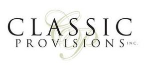 CLASSIC PROVISIONS INC. CP