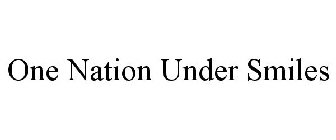 ONE NATION UNDER SMILES