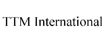 TTM INTERNATIONAL