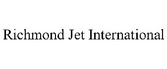 RICHMOND JET INTERNATIONAL