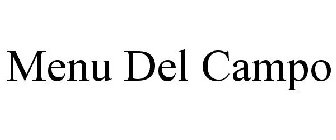 MENU DEL CAMPO