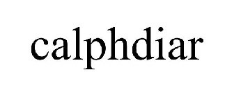 CALPHDIAR