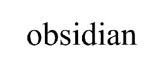 OBSIDIAN