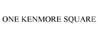 ONE KENMORE SQUARE