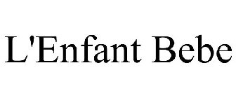 L'ENFANT BEBE
