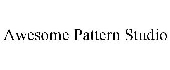 AWESOME PATTERN STUDIO