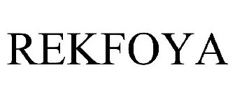 REKFOYA