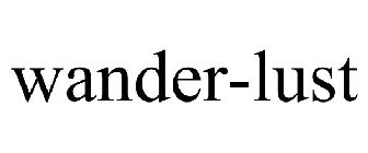WANDER-LUST