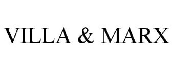 VILLA & MARX
