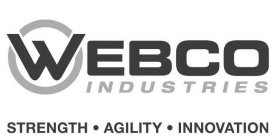 WEBCO INDUSTRIES STRENGTH · AGILITY · INNOVATION