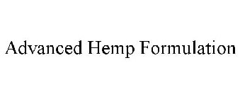 ADVANCED HEMP FORMULATION