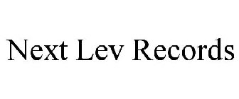 NEXT LEV RECORDS