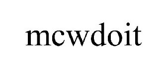 MCWDOIT