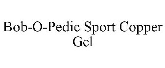 BOB-O-PEDIC COPPER SPORT GEL