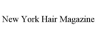 NEW YORK HAIR MAGAZINE
