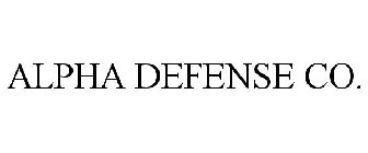 ALPHA DEFENSE CO.