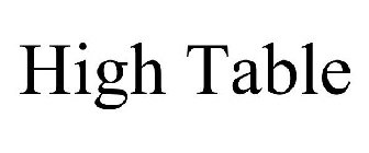 HIGH TABLE
