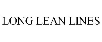 LONG LEAN LINES