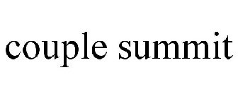 COUPLE SUMMIT
