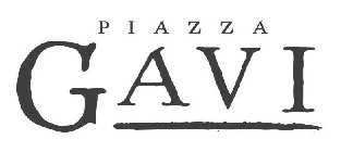 PIAZZA GAVI