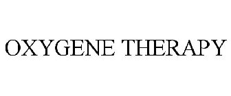 OXYGENE THERAPY