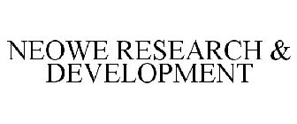 NEOWE RESEARCH & DEVELOPMENT