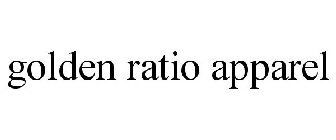 GOLDEN RATIO APPAREL