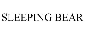 SLEEPING BEAR
