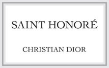 SAINT HONORÉ CHRISTIAN DIOR