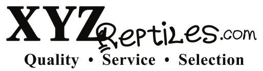 XYZREPTILES.COM QUALITY · SERVICE · SELECTION