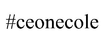 #CEONECOLE