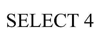 SELECT 4
