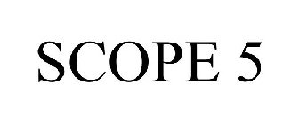 SCOPE 5