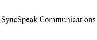 SYNCSPEAK COMMUNICATIONS