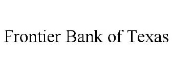 FRONTIER BANK OF TEXAS