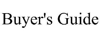 BUYER'S GUIDE