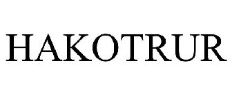 HAKOTRUR