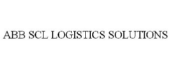 ABB SCL LOGISTICS SOLUTIONS