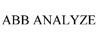 ABB ANALYZE