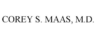 COREY S. MAAS, M.D.