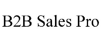 B2B SALES PRO