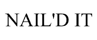 NAIL'D IT